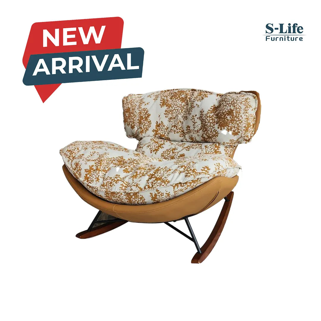 Luxury Fabric Lounge Chair _CA011