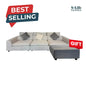 Luxury Fabric 4 Seater Modular Sofa_S022
