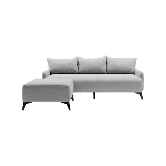 Luxury SL 3 Seater Fabric Sofa_SL0001 with pedal