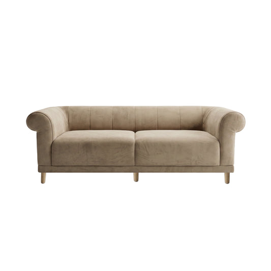 Luxury SL Velvet Fabric 2 Seater Sofa_SL0008