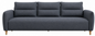 Luxury SL velvet fabric 3 Seater Sofa_SL0029