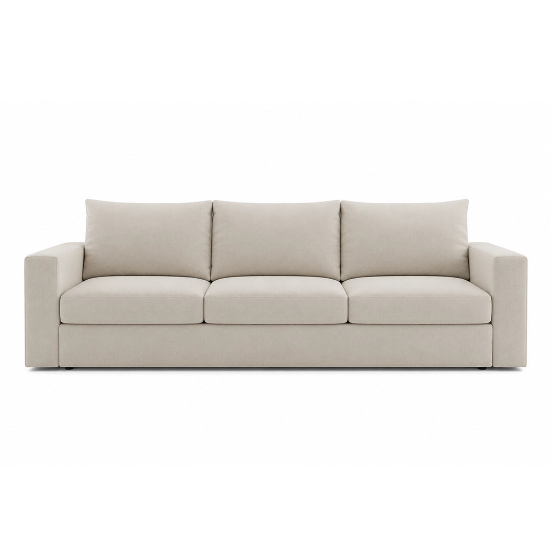 Luxury SL velvet fabric 3 Seater Sofa_SL0012